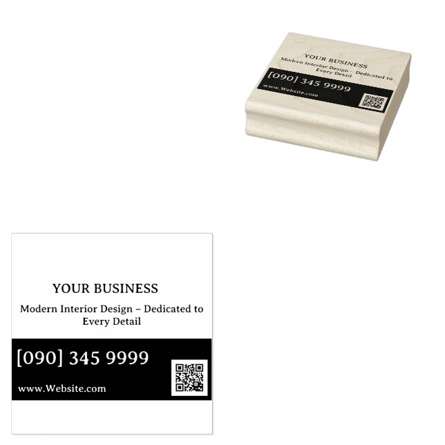 Anpassade trästämplar stämpel (Stämplad)