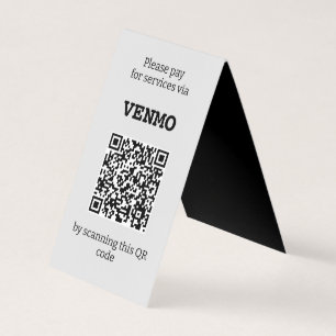 Anpassade tre QR-kod två, sida vid sida Visitkort
