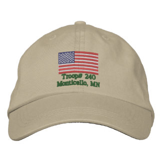 Anpassade Troop Hat Broderad Keps