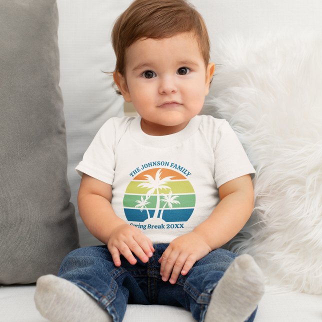 Anpassade Tropical Island Handflatan Träd Cute T Shirt (Skapare uppladdad)