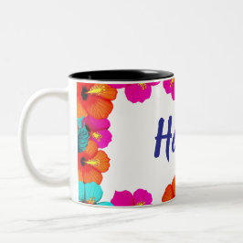 Anpassade två ton kaffe mugg