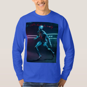 Anpassade Tvättfartyg för bomull med lång Sleeve T Shirt
