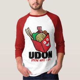 Anpassade Udon vet vem jag är T Shirt