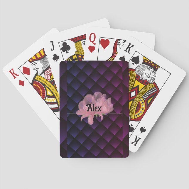 Anpassade uppspelningskort casinokort (Baksidan)