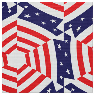 Anpassade USA:s Flagga och Rand Tyg