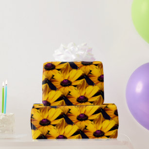 Anpassade Vacker gult Daisy blomma Presentpapper