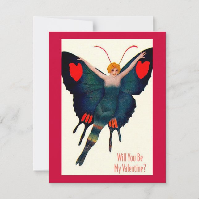 Anpassade Valentine Inbjudningar (Framsida)