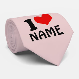 Anpassade Valentines day I kärlek Heart Anpassning Slips