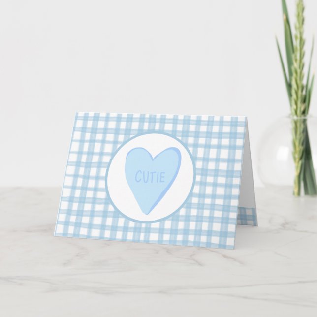 Anpassade Valentines day-kort Kort (Framsida)