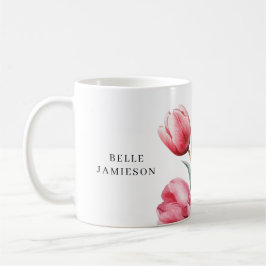 Anpassade Vår Tulip Kaffemugg