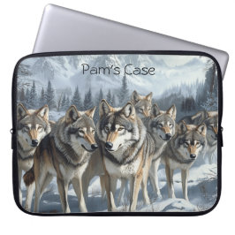 Anpassade Varg Pack Laptop sleeve