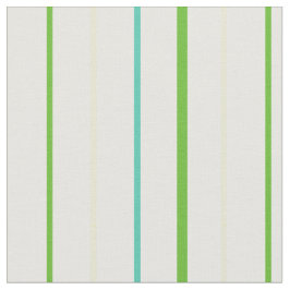 Anpassade vårgröna ränder på vit mönster tyg