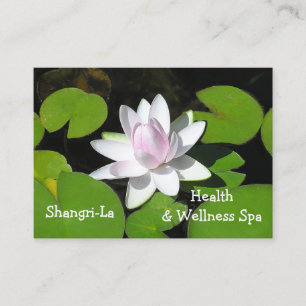 ANPASSADE/VATTEN LILY/VITA MED BLEKENS ROSA VISITKORT