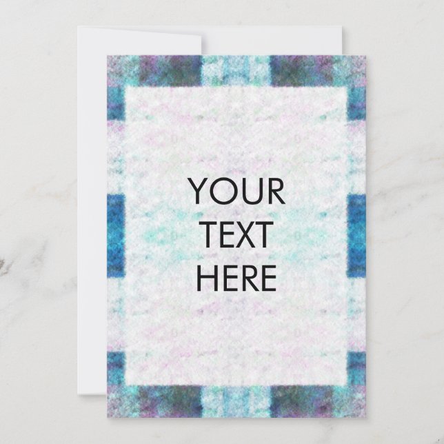 Anpassade Vattenfärgspets Färg Färgblanka kort (Framsida)