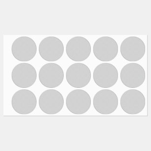 Anpassade vattentäta logotyp cirkulära etiketter