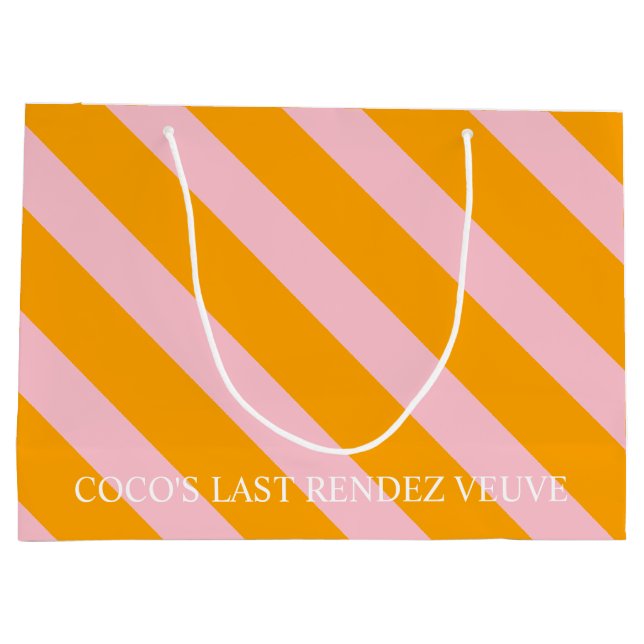 Anpassade Veuve före löv med Namn (Baksidan)