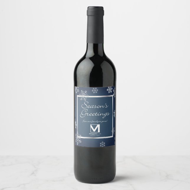 Anpassade vinetiketter vinflaska etikett (Framsida)