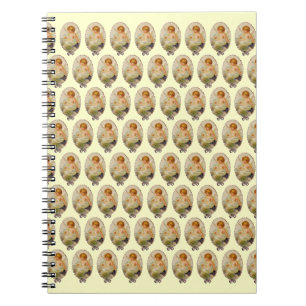 Anpassade Vintage Cherubs Anteckningsbok