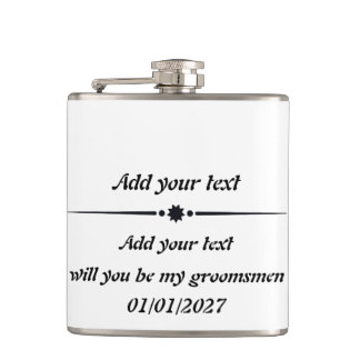 Anpassade Vinylförpackad kolv Fickplunta