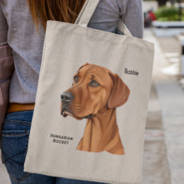 Anpassade Vizsla Gift for Hunting Hund Fläkt Tygkasse