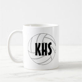 Anpassade Volleyball Coffee Mugg