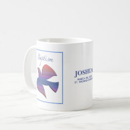 Anpassade, Vuxen Baptism Dove Kaffemugg