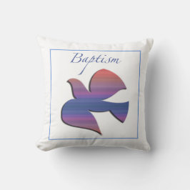 Anpassade, Vuxen Baptism Dove Kudde