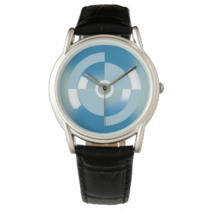 Anpassade Watch med Abstrakt Circle Armbandsur