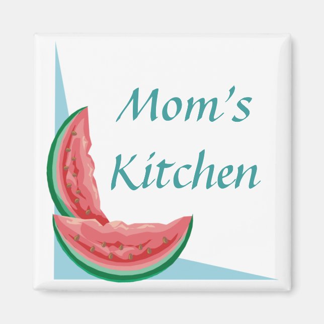 Anpassade Watermelon Magnets Magnet (Framsidan)
