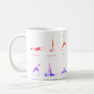 Anpassade yogamuggar för presentidéer kaffemugg