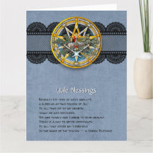 Anpassade Yule Winter Solstice Greeting Card