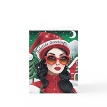 Anpassade Yuletide-julkort