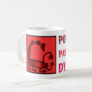 Anpassade Zodiac Sign Personality Scorpio Mugg