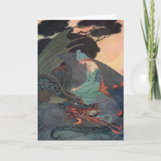 anpassadeälvanotecard, Elenore Abbott konst Kort