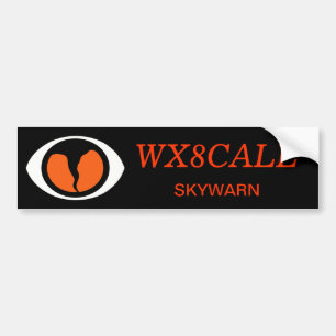 Anpassadeappellen undertecknar SKYWARN-bildekalet Bildekal