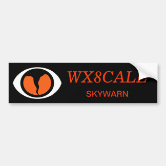 Anpassadeappellen undertecknar SKYWARN-bildekalet Bildekal