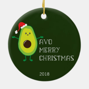AnpassadeAvo god jul Julgransprydnad Keramik