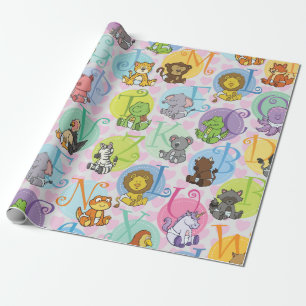 Anpassadebaby djur presentpapper