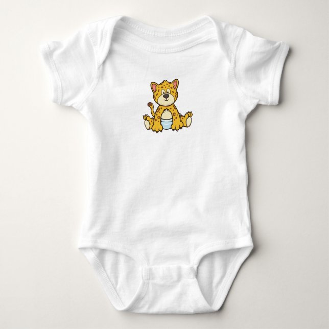 Anpassadebabyjaguar Tee Shirt (Framsida)