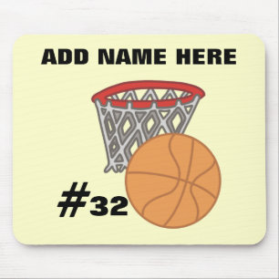 Anpassadebasket Mousepad Musmatta