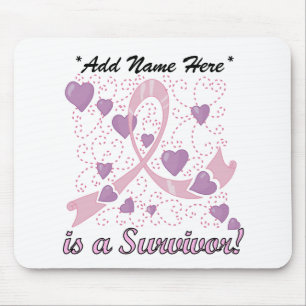 Anpassadebröstcancer överlevande Mousepad Musmatta