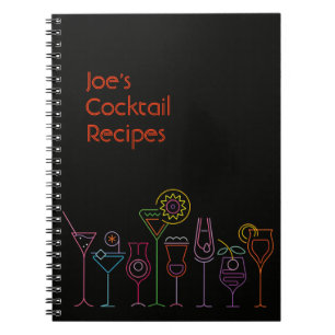 Anpassadecoctailrecept Anteckningsbok