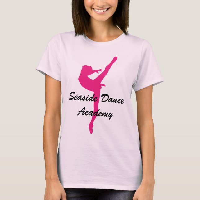 Anpassadedansen skolar/lagnamn tee shirt (Framsida)