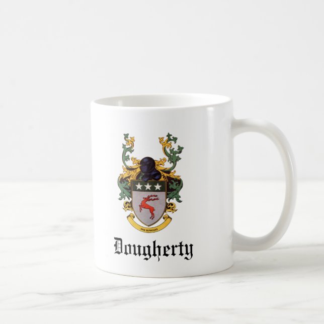 AnpassadeDougherty vapensköld Kaffemugg (Höger)