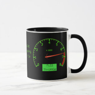 Anpassadefödelsedagen utrustar Petrolhuvudet Mugg