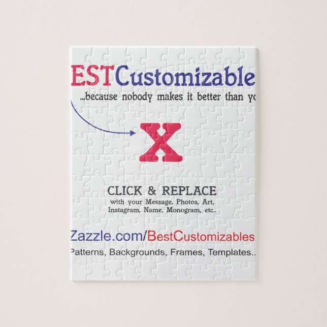 Anpassadegåvamall Pussel (Vertikal)