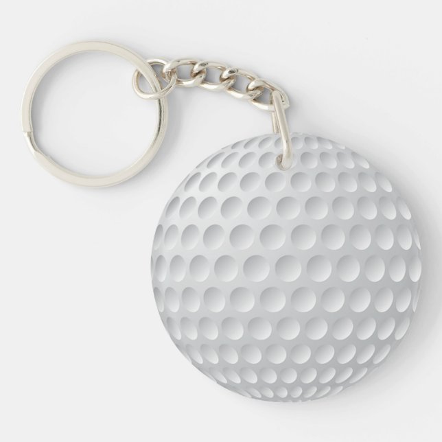 AnpassadeGolf för manar Keychains och kvinnor (Framsidan)