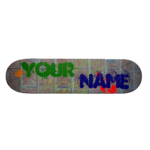 Anpassadegrafitti Mini Skateboard Bräda 18,7 Cm