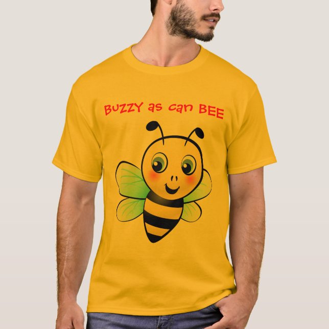 Anpassadehumla T Shirt (Framsida)
