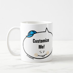 AnpassadeiamQuotespojke Kaffemugg